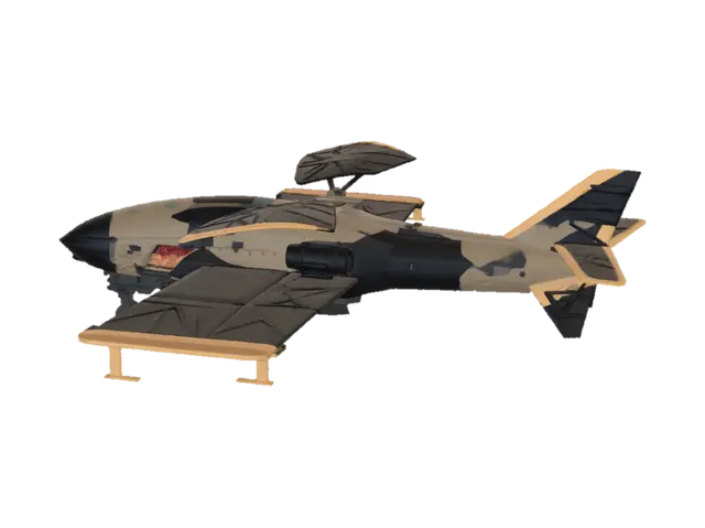 3D model for electronic flying device that honours the UK