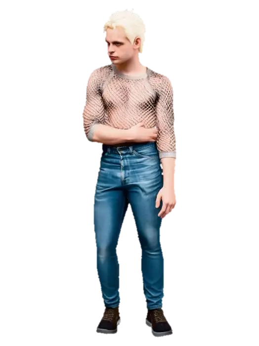 Post Punk Era - Alternative 3D model, vytvořený pomocí AI