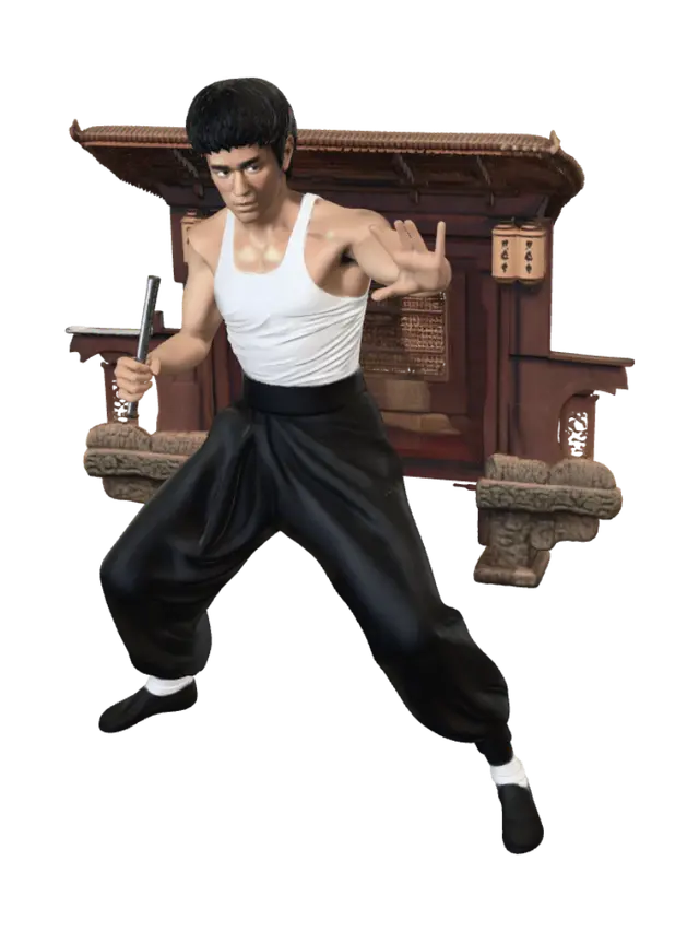 3D model for Temple Warrior Stance