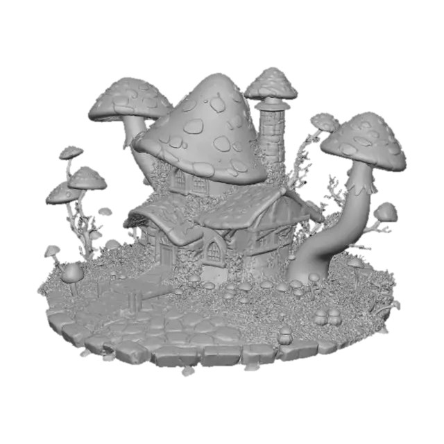 3D model for toadstool_house_with_dancing_c.jpeg