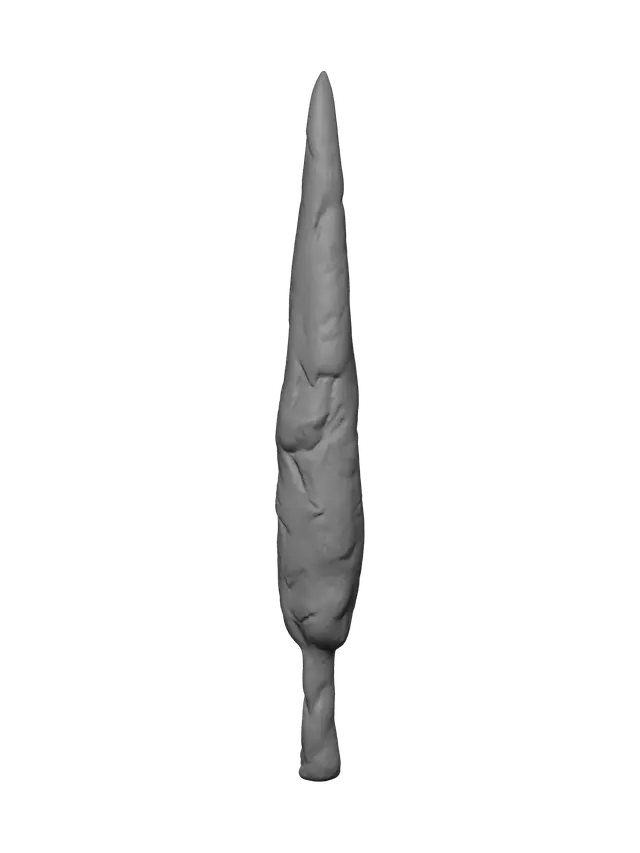 3D model for Weathered Spearhead