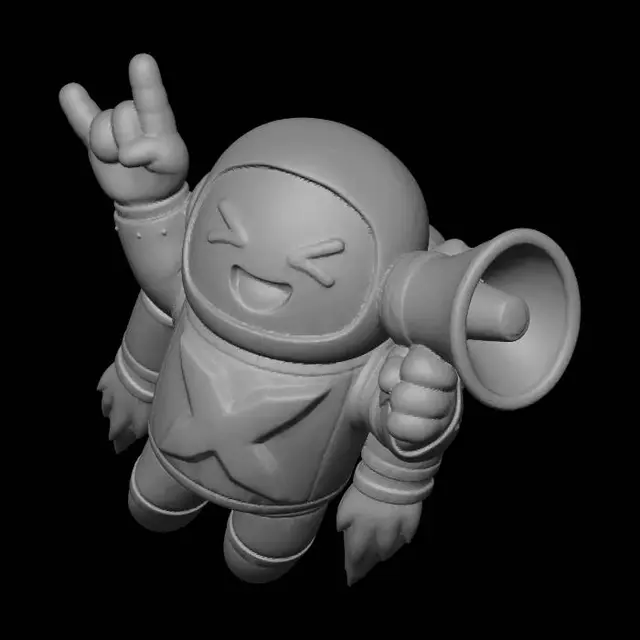 3D model for AstroX Rocketeer