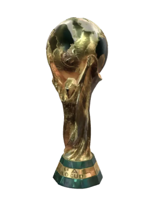 FIFA World Cup Trophy - Worldcup 3D model, vytvořený pomocí AI