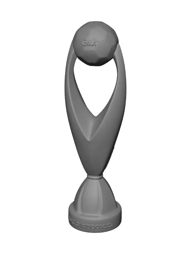 3D model for CAF Champions League Trophy