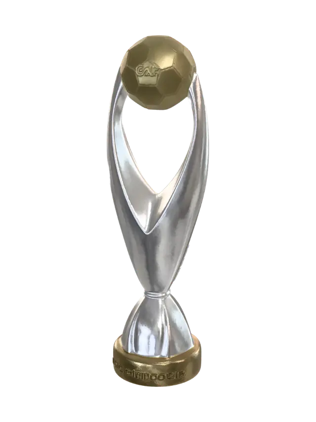 3D model for CAF Champions League Trophy