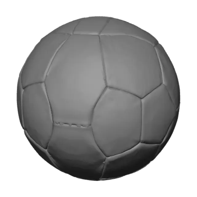 3D model for football ball