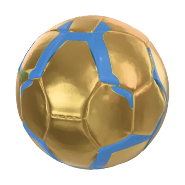3D model for football ball
