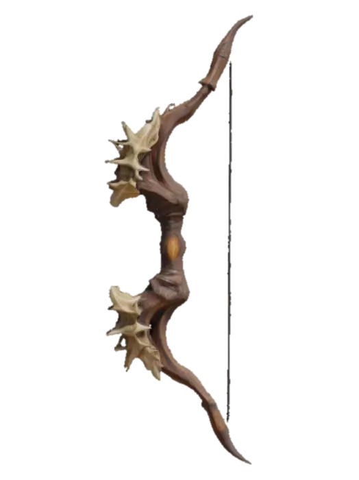 Infernal Eye Bow - Archery 3D model, vytvořený pomocí AI
