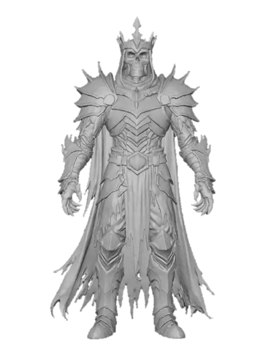 3D model for #villain#, Dark Warlord