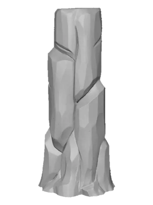 3D model for Lava Pillar