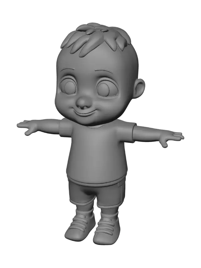 3D model for Sunny Day Stance