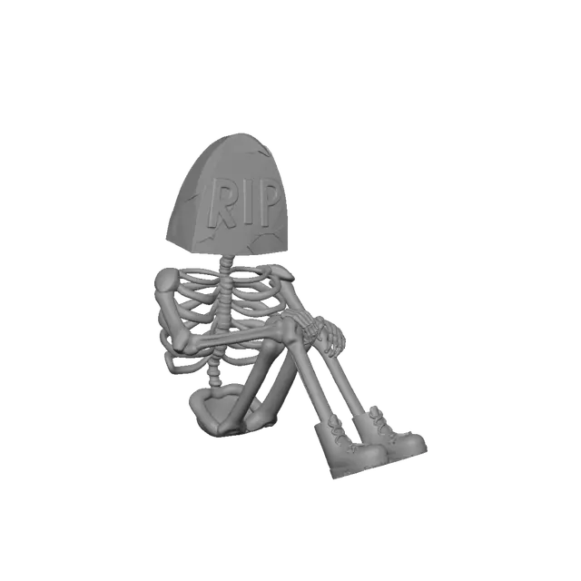 3D model for Rest in Pieces