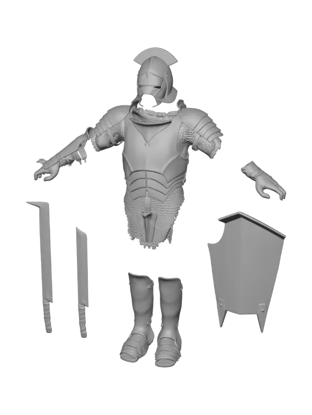 3D model for Wraithguard Armory