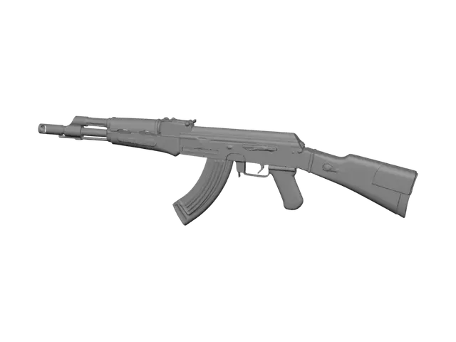 3D model for AK-47 Rifle