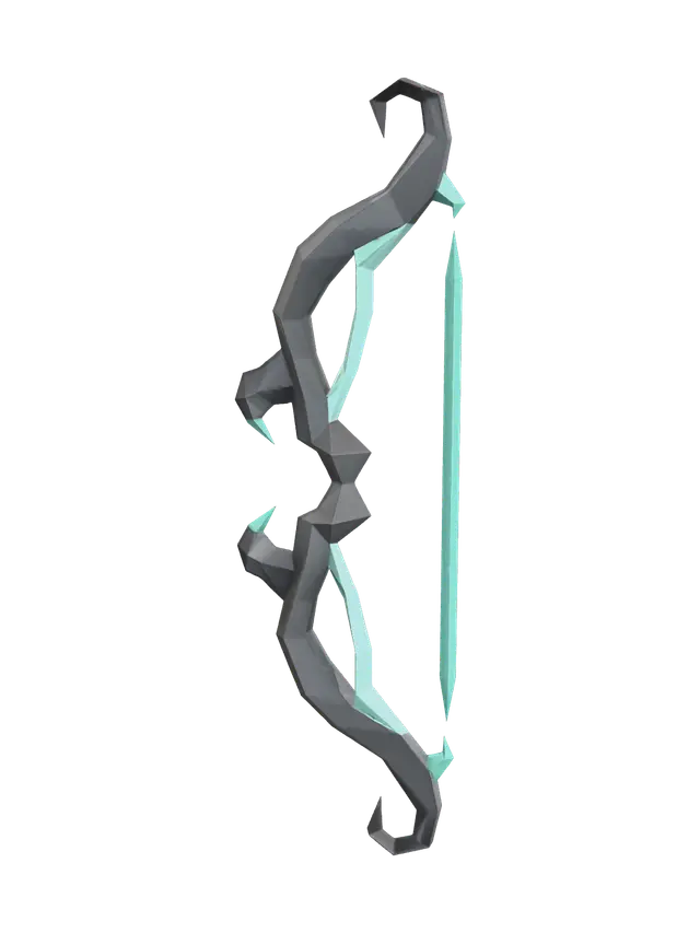 3D model for Stylized Twisted Bow