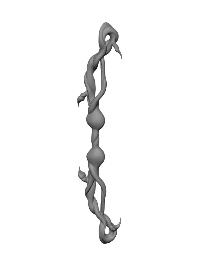 3D model for Ornate Twisted Bow