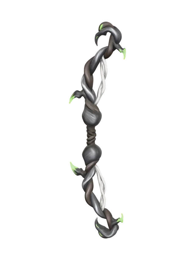 3D model for Low-Poly Twisted Bow