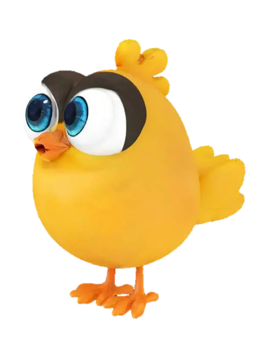 Pixar Chicken - Cook 3D model, vytvořený pomocí AI