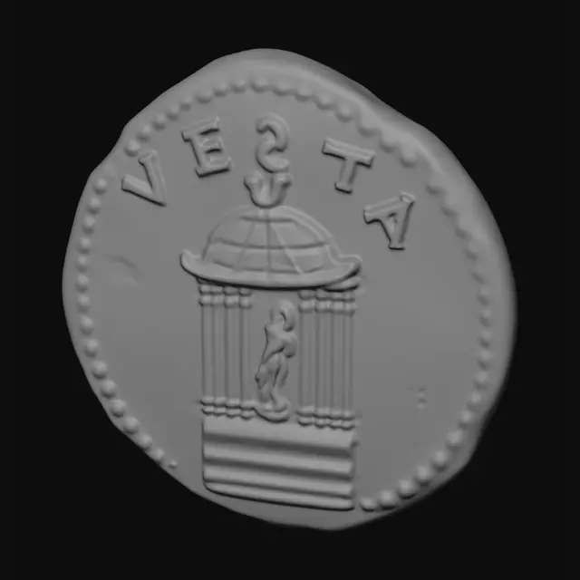 3D model for Temple of Vesta