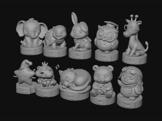 3D model for Whimsical Clay Pals