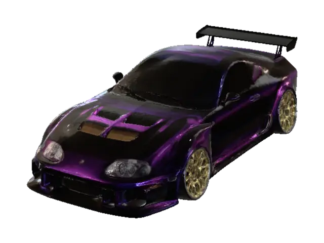 Violet Apex Insider Edition 3D model, vytvořený pomocí AI