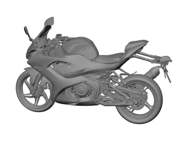 3D model for Crimson Storm Sportbike