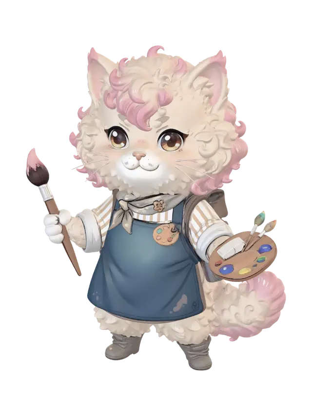 3D model for Alpaca Artist
