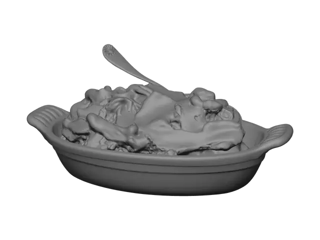 3D model for Stylized Mashedpotatoes