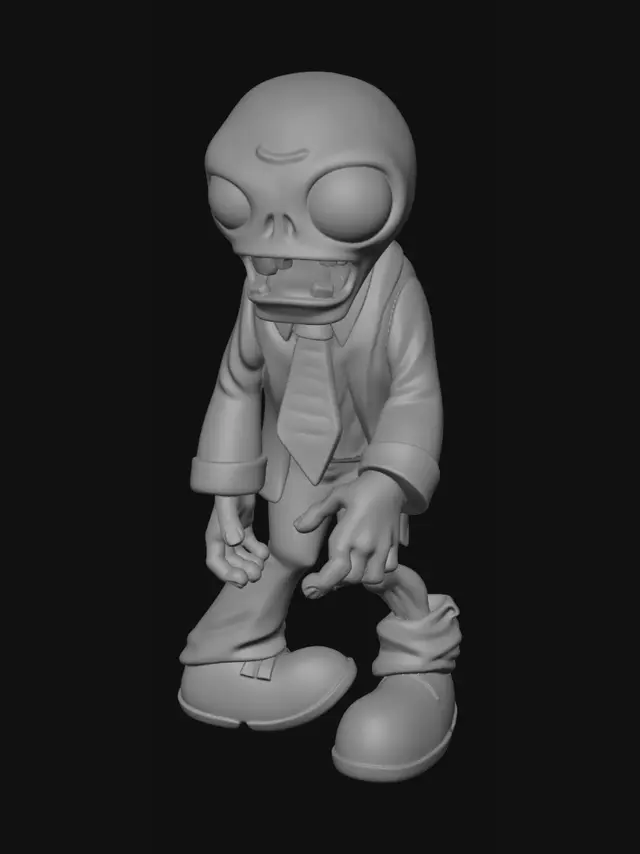 3D model for Zombified Office Worker