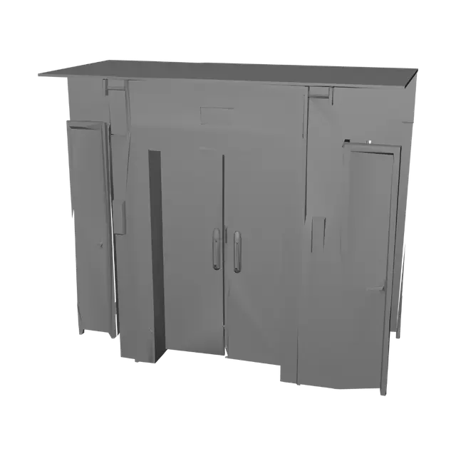 3D model for Old creepy facility elevator