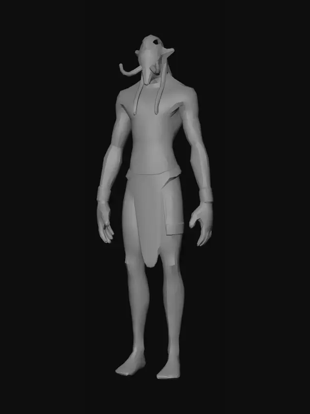 3D model for Verdant Warlord