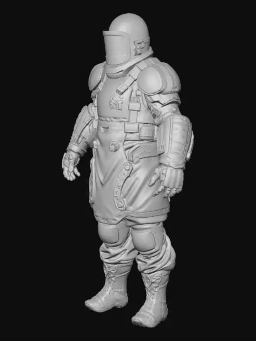 3D model for Armored Quartet
