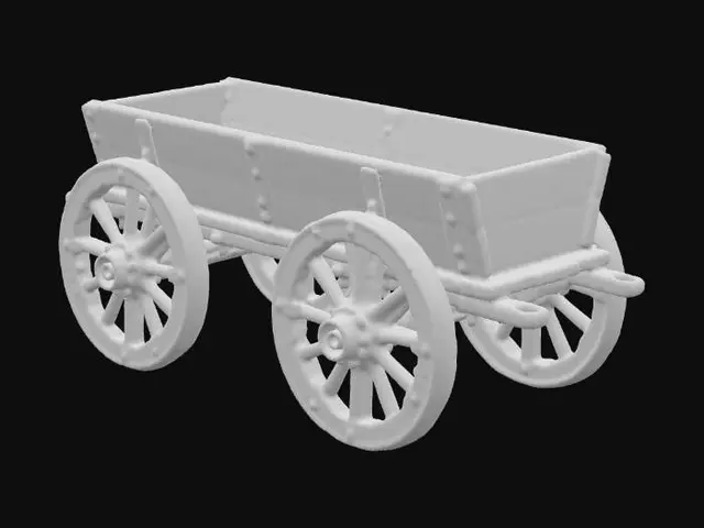 3D model for Hay Wagon