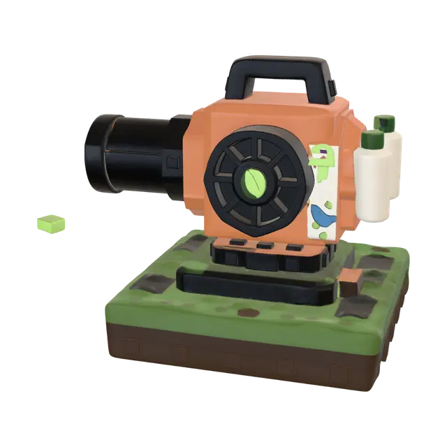 3D model for Leaf Blower Cannon
