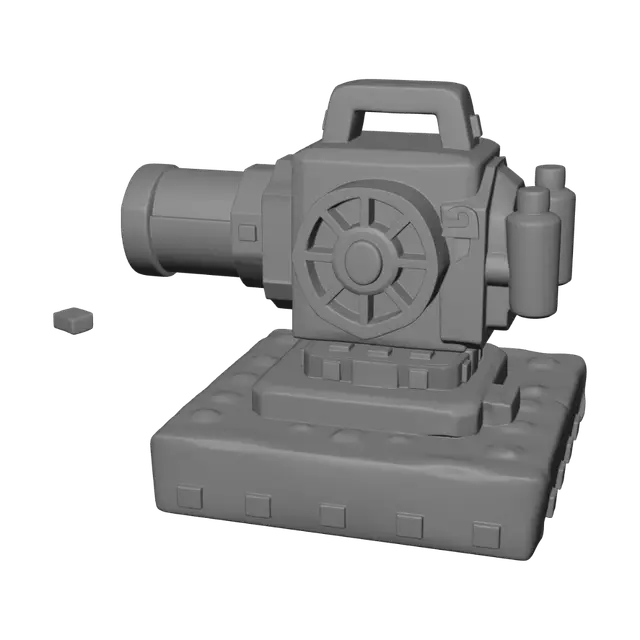 3D model for Leaf Blower Cannon