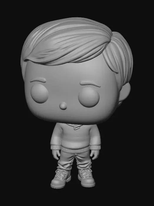 3D model for Cozy Winter Kid