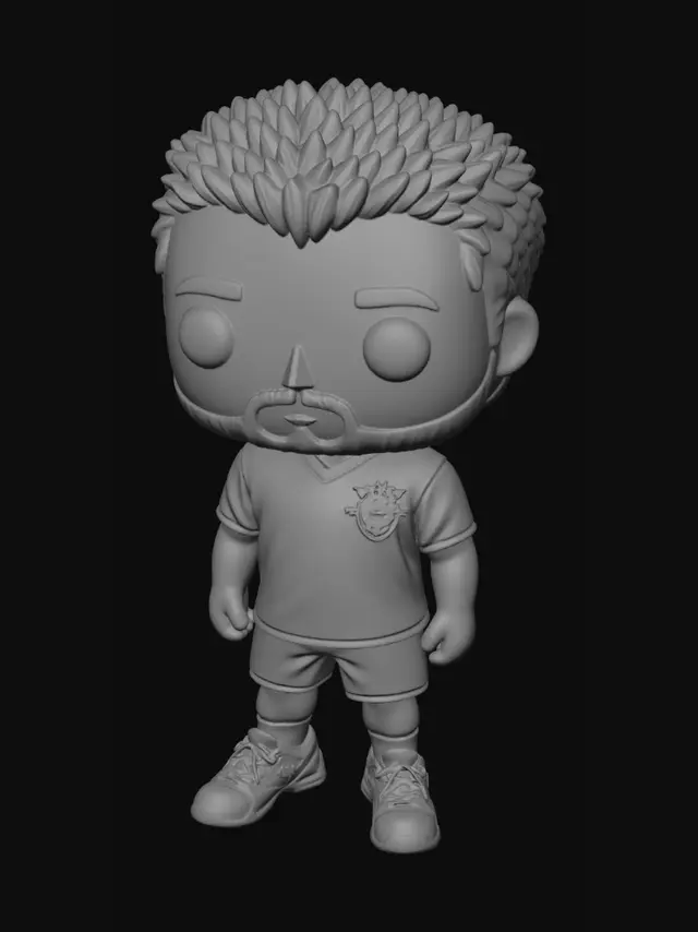 3D model for Handball Hero