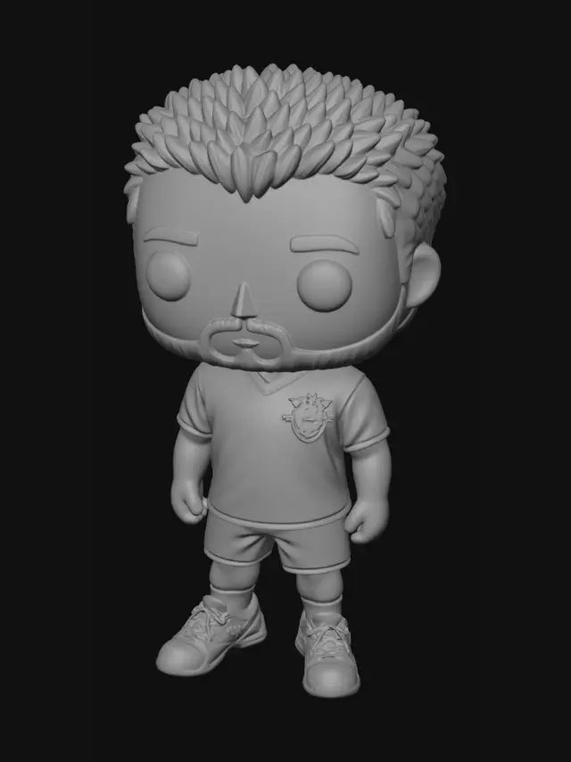 3D model for Handball Hero