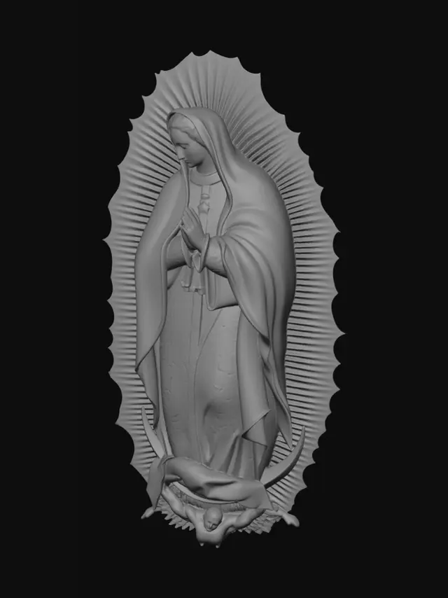 3D model for Our Lady of Guadalupe