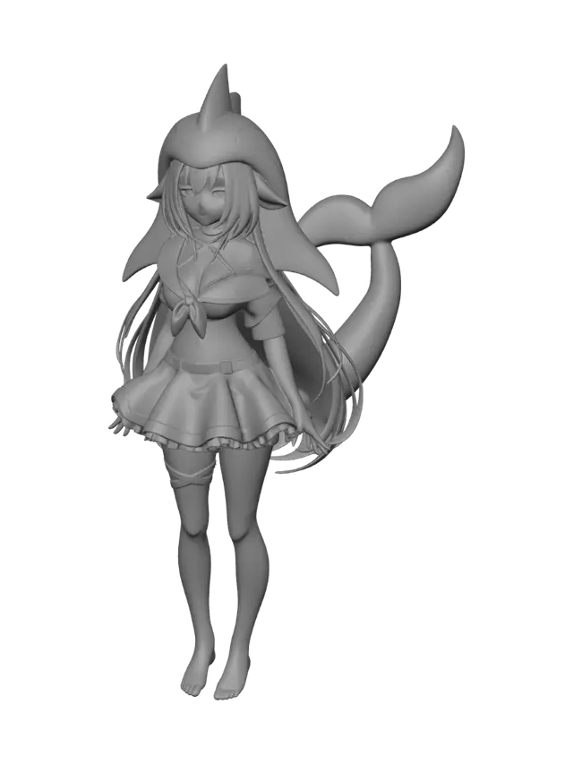 3D model for Sharktail Maiden