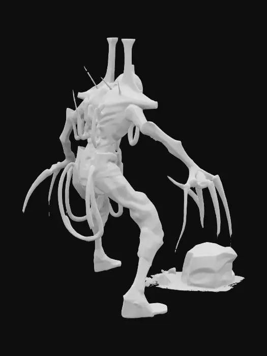 3D model for necron