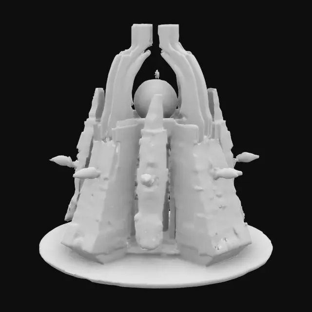 3D model for Necron Monolith