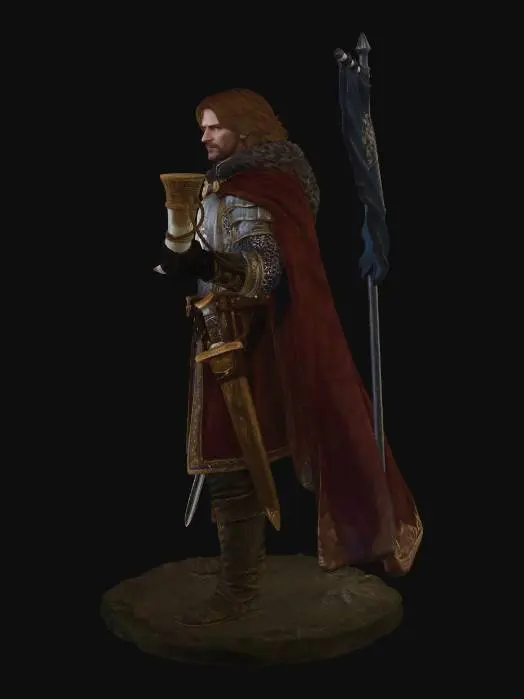 3D model for Emblem of the Winter Tree