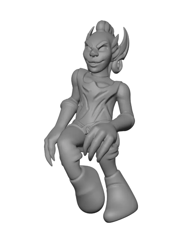 3D model for Boho Western Muse