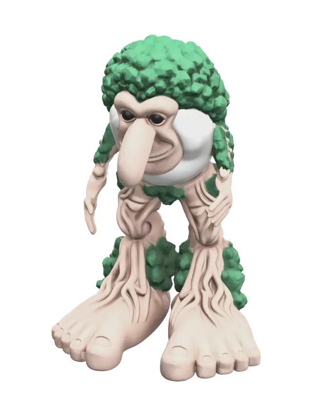 Modello 3D Realistic Br Br Patapim - Blockhead, generato dall’IA