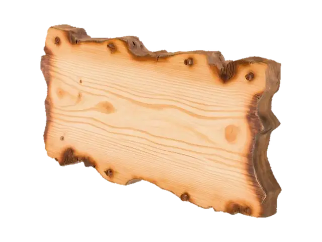 3D model for wooden sign, blank
