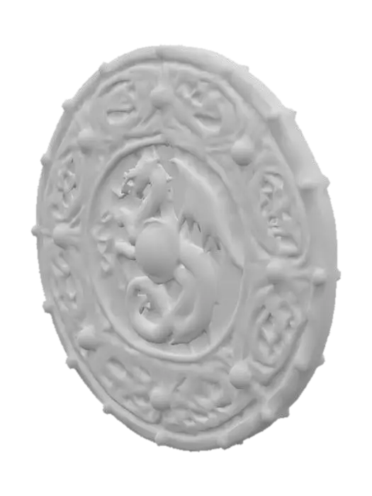 3D model for Norse viking decoration

