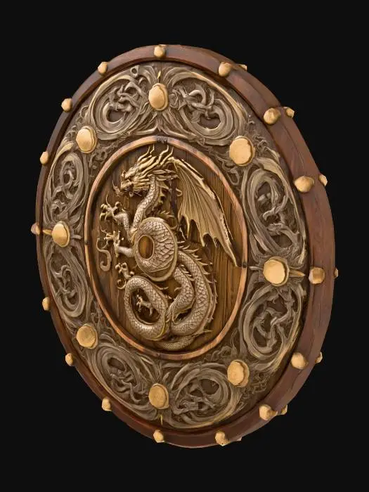 3D model for Norse viking decoration