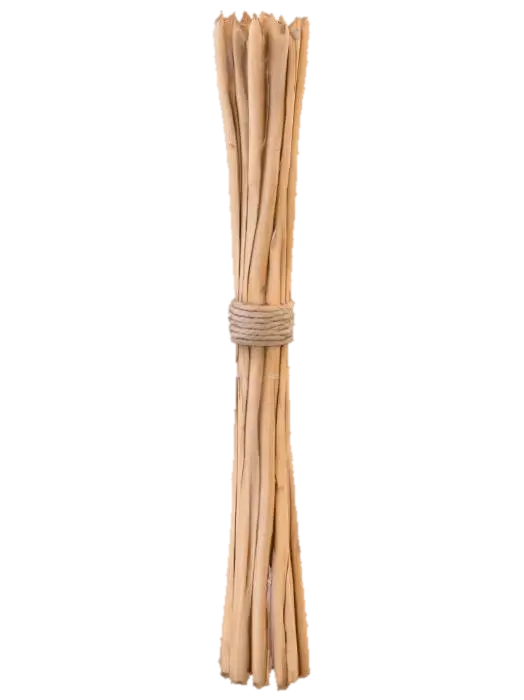 3D model for Long bundled up teepee poles, ready for travel. No background
