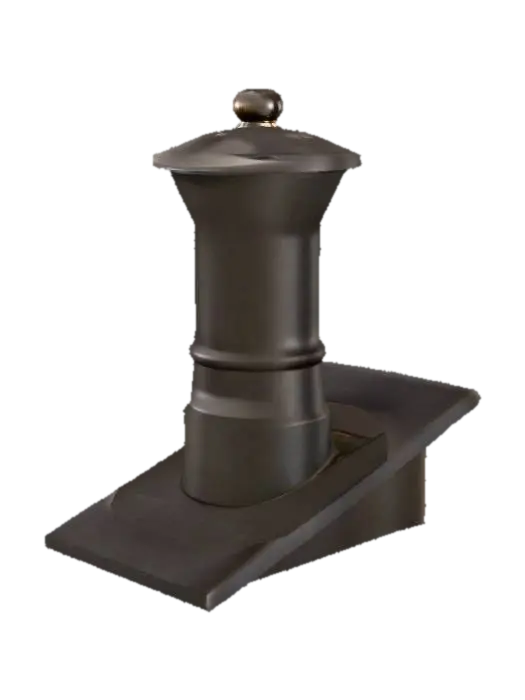 Chimney Top Model - Roof 3D model, vytvořený pomocí AI